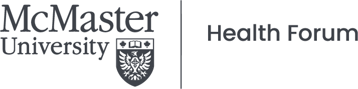 McMaster University - Health Forum Logo